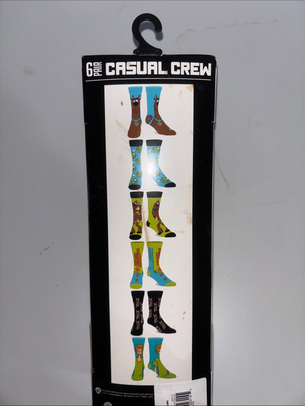 Scooby-Doo™ Men’s Casual Crew Socks - Multicolor Pack - Picture 2 of 4